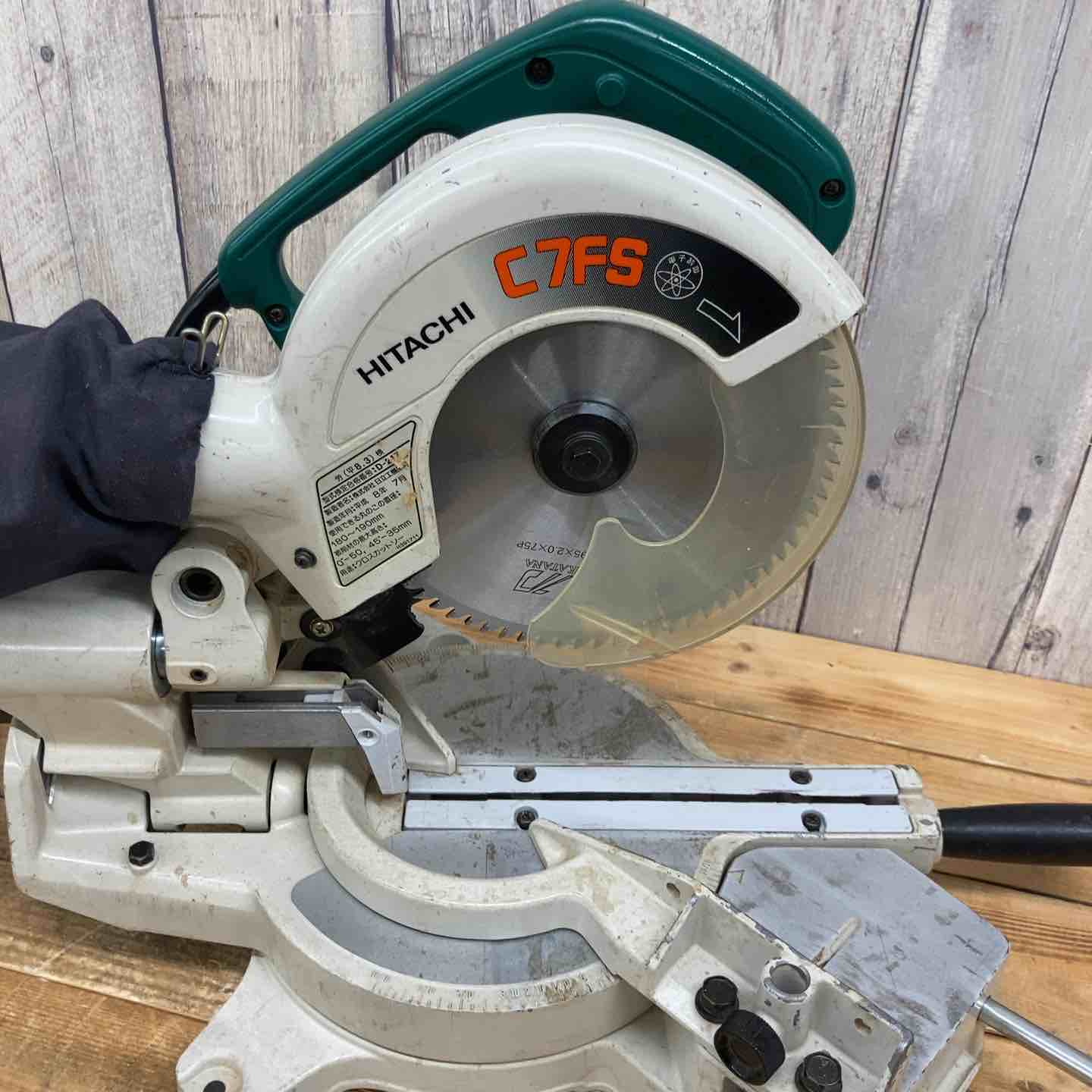 ハイコーキ(HIKOKI ※旧:日立工機) 卓上スライド丸ノコ C7FS 【東大和店
