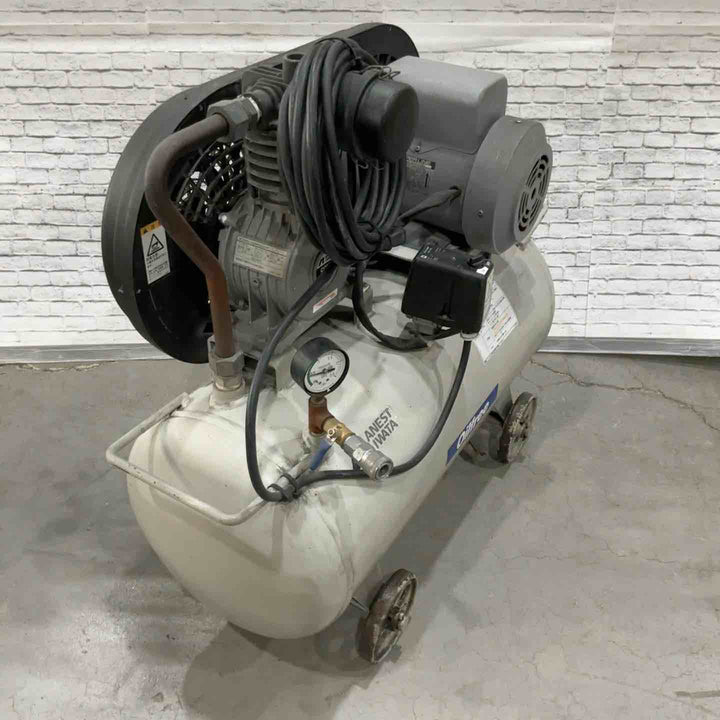 【店頭受取り限定】◇アネスト岩田 エアコンプレッサ オイルフリータイプ 0.75kw TFP07B-10【川口店】