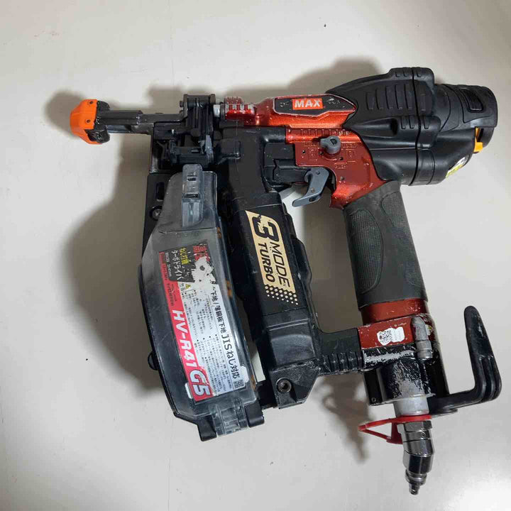 ★マックス(MAX) 41mm高圧エアネジ打ち機 HV-R41G5-R【戸田店】