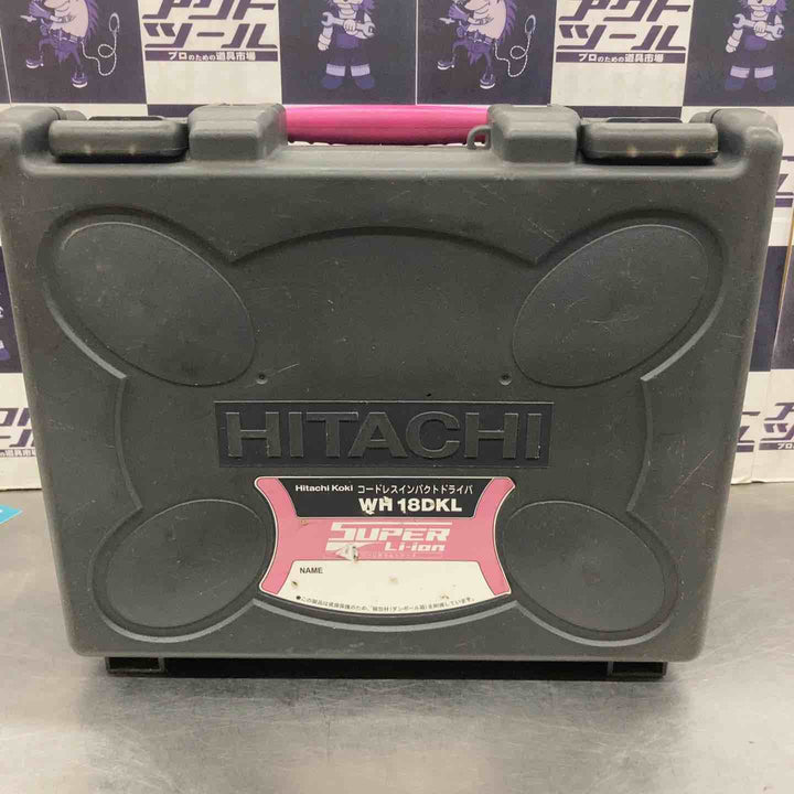 ★ハイコーキ(HIKOKI ※旧:日立工機) コードレスインパクトドライバー WH18DKL(2LSCK)(R)【所沢店】