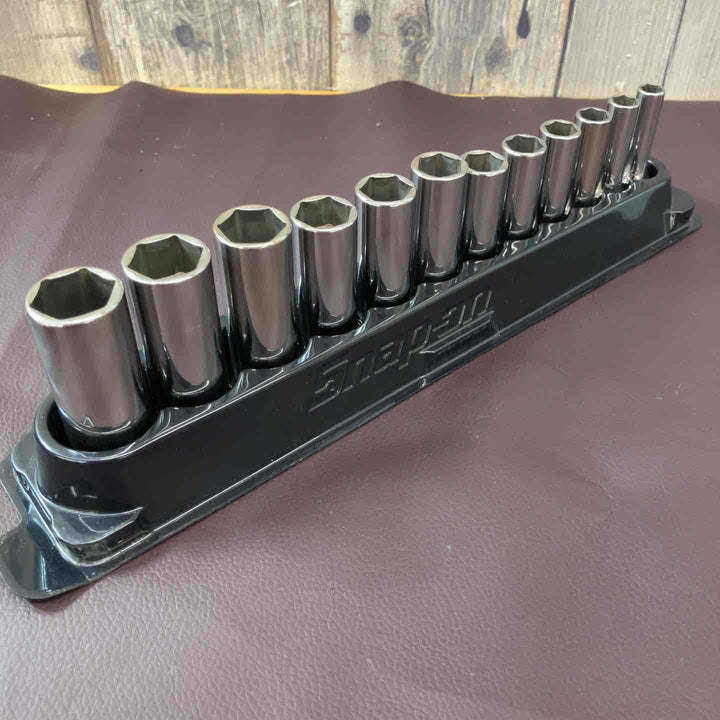 【中古美品】スナップオン(Snap-on) ディープソケット12個セット 8-19mm PAKLD086【東大和店】