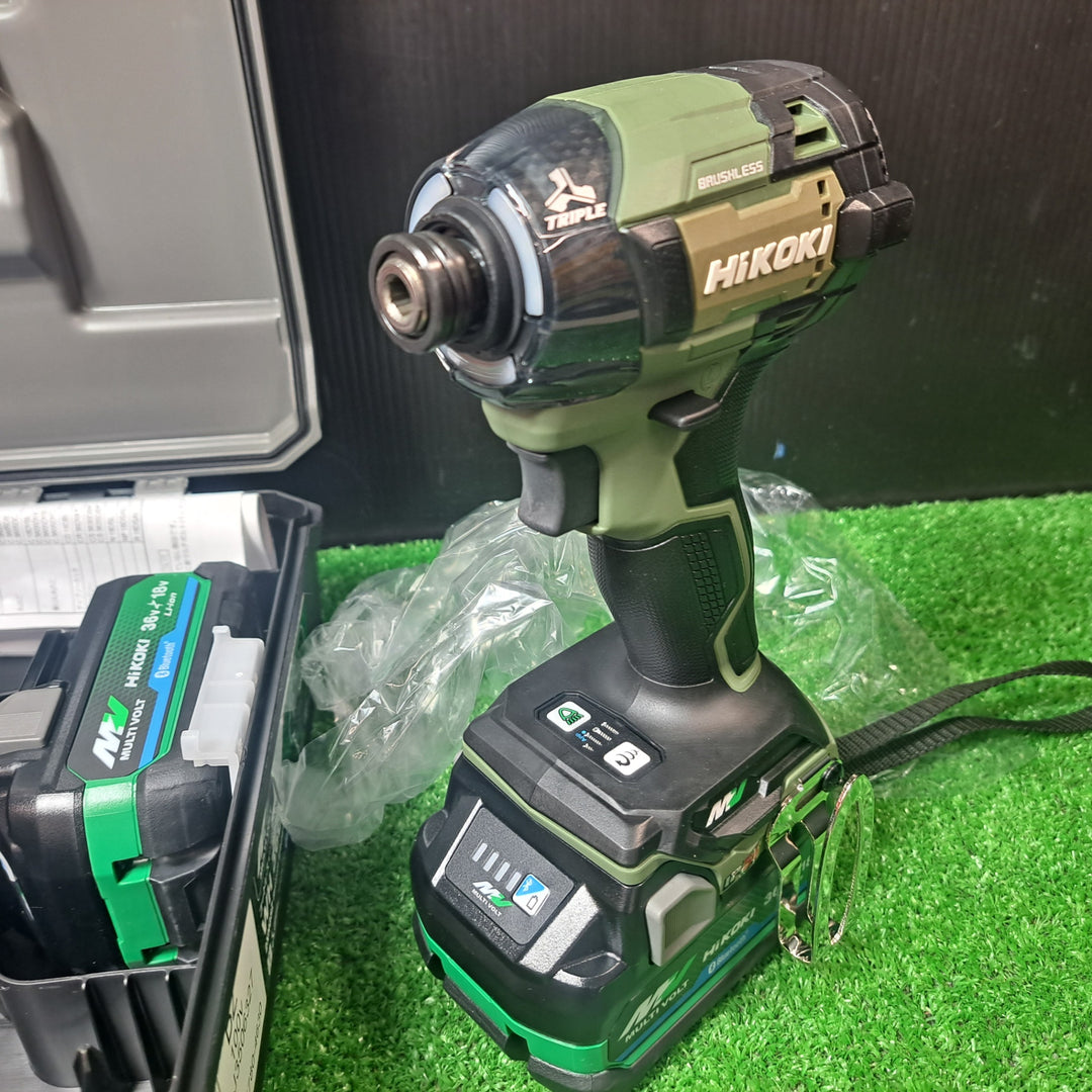 ★ハイコーキ(HIKOKI ※旧:日立工機) コードレスインパクトドライバ フォレストグリーン WH36DD(2XHGSZ)【岩槻店】