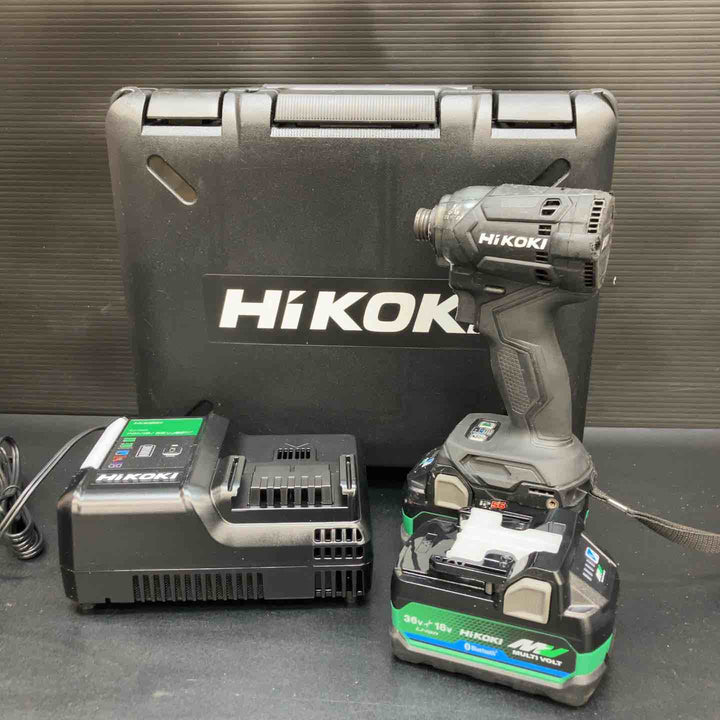 ★ハイコーキ(HIKOKI ※旧:日立工機) コードレスインパクトドライバー WH36DC(2XPSZ)(B)【川越店】