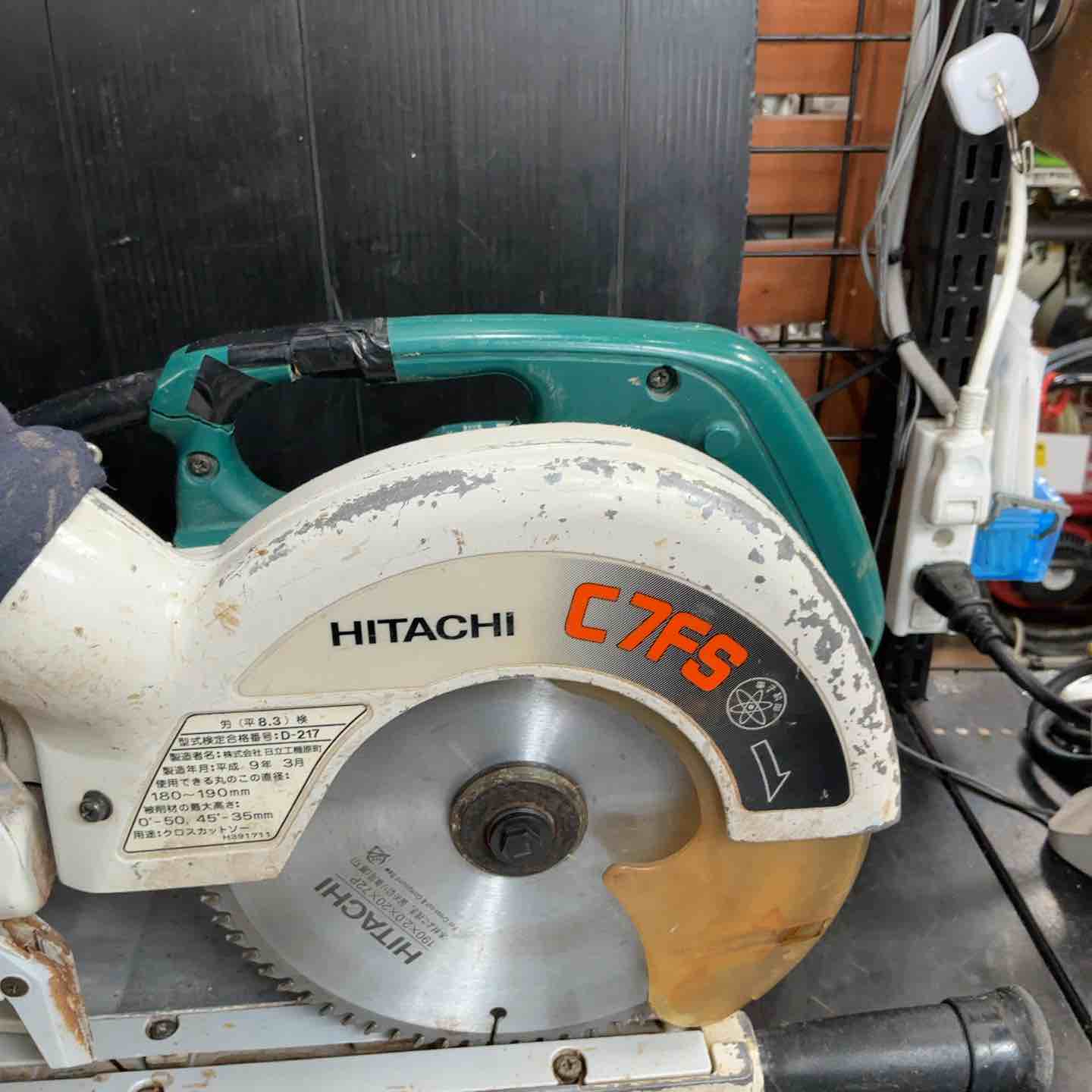 中古品 □ HiKOKI スライド丸ノコ FC7FSB □ D □ ITC6CQ7P101A