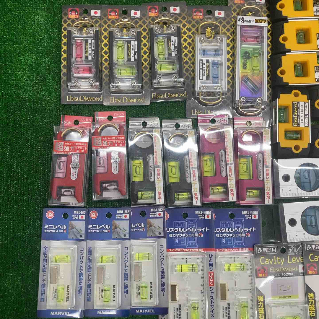 ▼18go【未開封/送料無料】水平器 磁石モデル マグネット付き まとめ売り エビスダイヤモンド シンワ等【川越店】