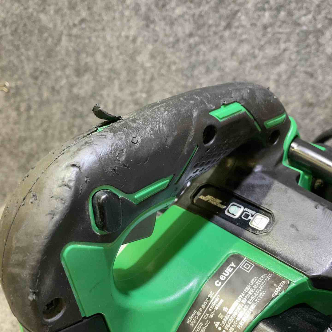 ハイコーキ(※旧:日立工機) 深切り電子造作丸のこ C6UEY【桶川店】