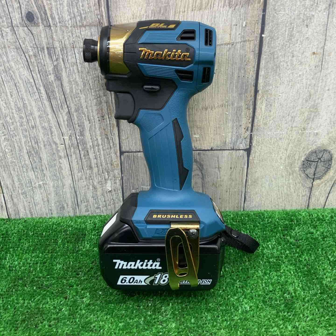 マキタ(makita) コードレスインパクトドライバー TD173DGXPB LXT20周年記念限定カラー  プレミアムブルー【岩槻店】