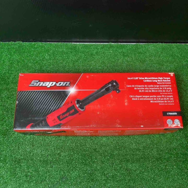 スナップオン/Snap-on 3/8コードレスロングネックラチェット CTR868DB レッド 本体のみ【岩槻店】