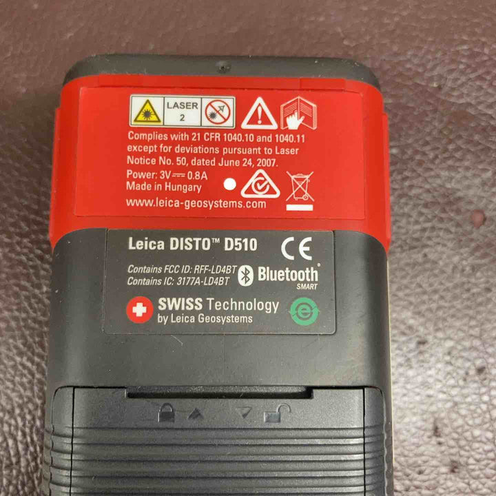 【中古美品】 ライカ(Leica) レーザー距離計 ライカディストD510 PSC認定取得日本正規品 DISTO-D510 【東大和店】