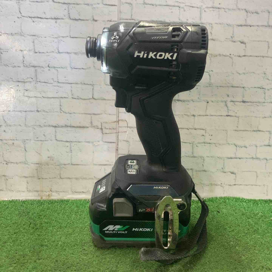 ★ハイコーキ(HIKOKI ※旧:日立工機) コードレスインパクトドライバー WH36DC(2XPSZ)(B)【町田店】