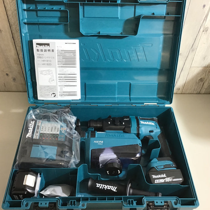【未使用品】★マキタ makita 18V コードレスハンマドリル HR182DRGXV 【戸田店】
