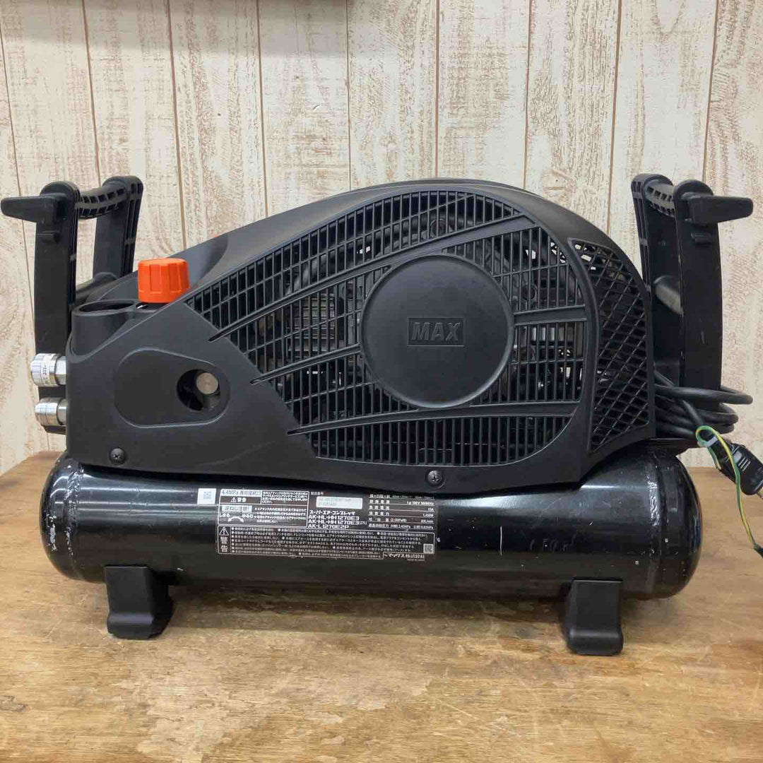 【中古品】★マックス(MAX) エアコンプレッサー AK-HH1270E3_ブラック エアフル充填時間約5分【柏店】