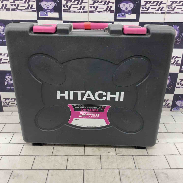 ★ハイコーキ(HIKOKI ※旧:日立工機) コードレスハンマドリル DH14DSL(2SLCK)【所沢店】