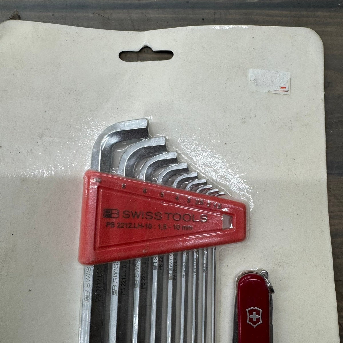 取寄せ発送品 PB Swiss Tools ヘックスレンチセット 2212LH-10RB