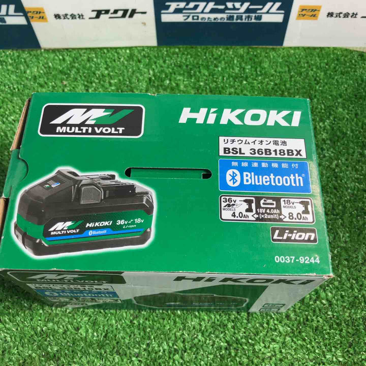 ★ハイコーキ(HIKOKI ※旧:日立工機) リチウムイオンバッテリー 36V/4.0Ah BSL36B18BX【草加店】