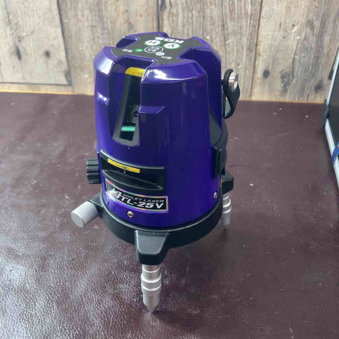 【未使用(店頭展示品)】KDS オートラインレーザー ATL-25V パープルライン【東大和店】