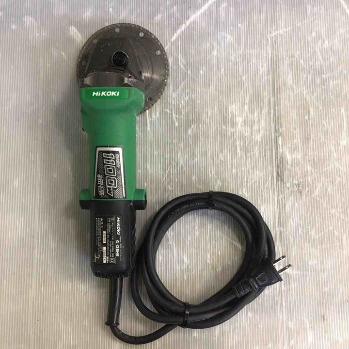 ☆ハイコーキ(HIKOKI ※旧:日立工機) 125mmディスクグラインダ G13SH6【草加店】
