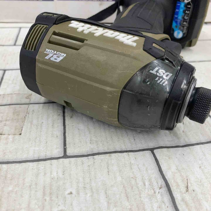 ★マキタ(makita) コードレスインパクトドライバー TD002GZO【所沢店】　(バッテリー1個付き)