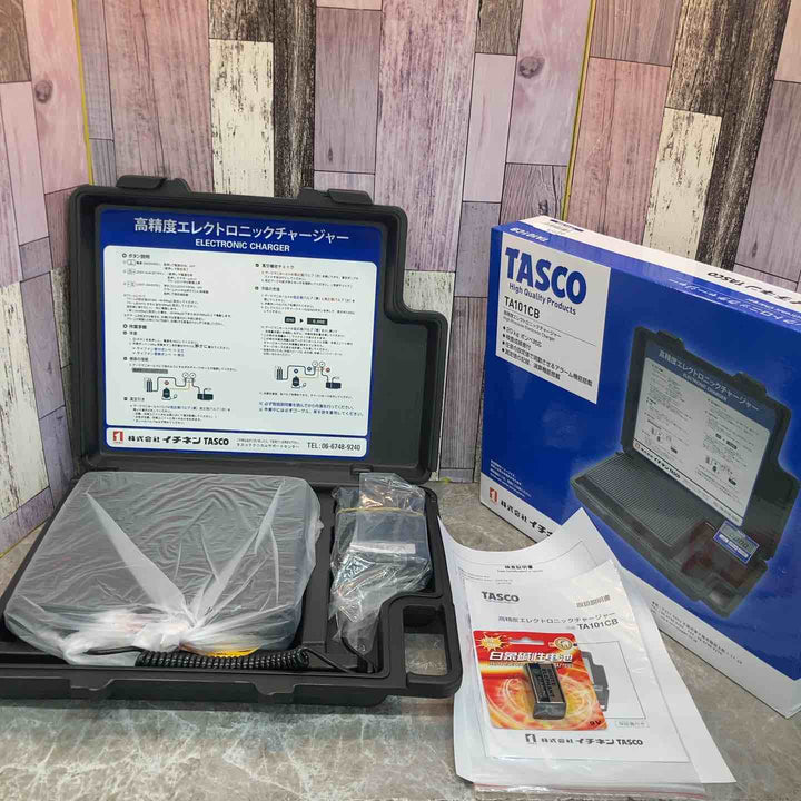 【未使用品】◇イチネン TASCO 高精度エレクトロニックチャージャー STA101CB【八潮店】
