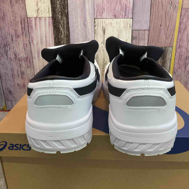 【未使用品】アシックス ASICS 安全靴 WINJOB CP211 SLIP-ON 26.5cm WHITE/BLACK【八潮店】