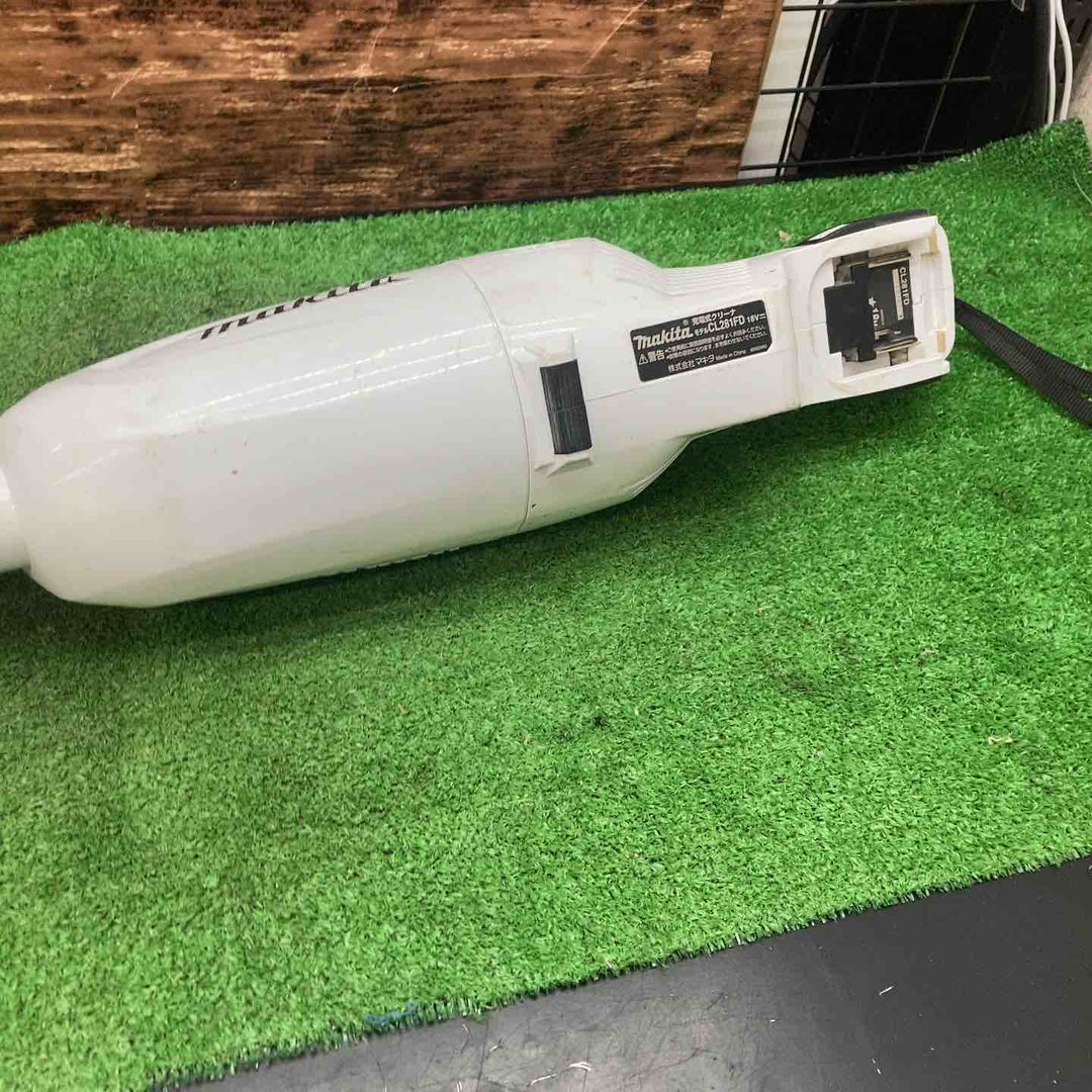 ★マキタ(makita) コードレスクリーナー CL281FDZW　サイクロン付き【川越店】