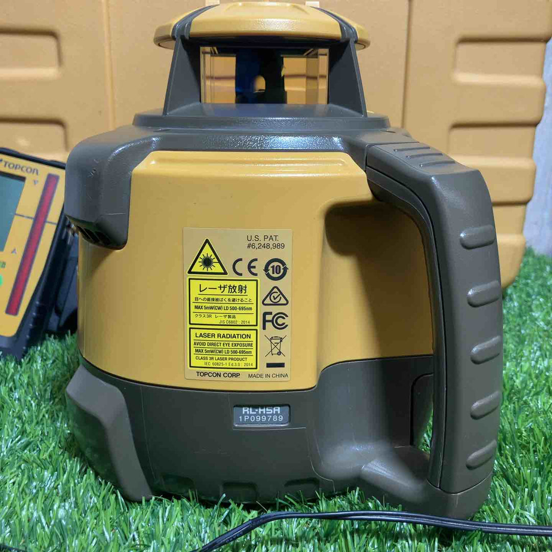 ★トプコン(TOPCON) ローテーティングレーザー RL-H5ADB(乾電池仕様)/デジタル受光器LS-100D付【戸田店】