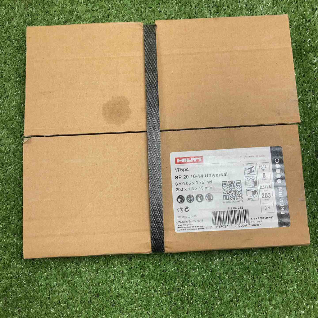 ヒルティ SP20 10-14 レシプロソーブレード 175枚セット【野田愛宕店】【店頭取引限定】【未使用】管理番号：ITAT2ZRM2P68 ヒルティ SP 20 1014 (175) レシプロソー用ブレード ユニバーサル
