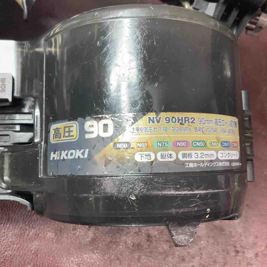 【中古品】 ハイコーキ(HIKOKI ※旧:日立工機) 高圧エア釘打ち機 NV90HR2(S) 【東大和店】