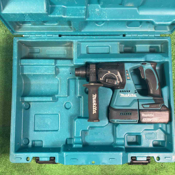 ★マキタ(makita) 24mmコードレスハンマドリル HR244DZK 18V5.0Ahバッテリー付き【岩槻店】