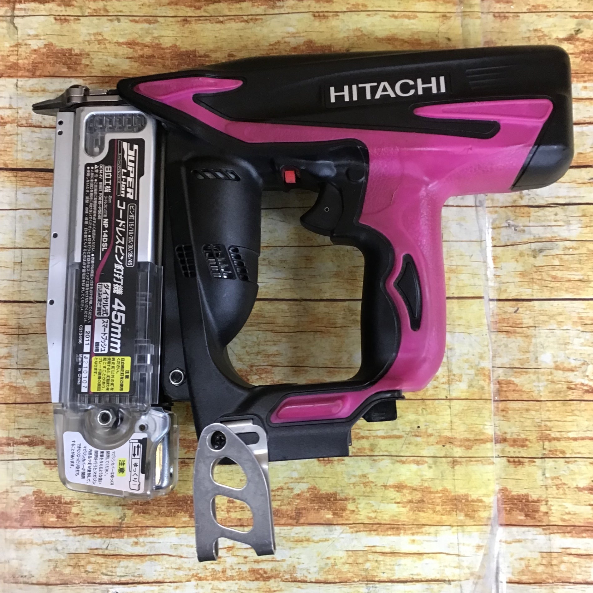 HiKOKI(ハイコーキ) 旧日立工機 コードレスピン釘打機 NP14DSL(NK