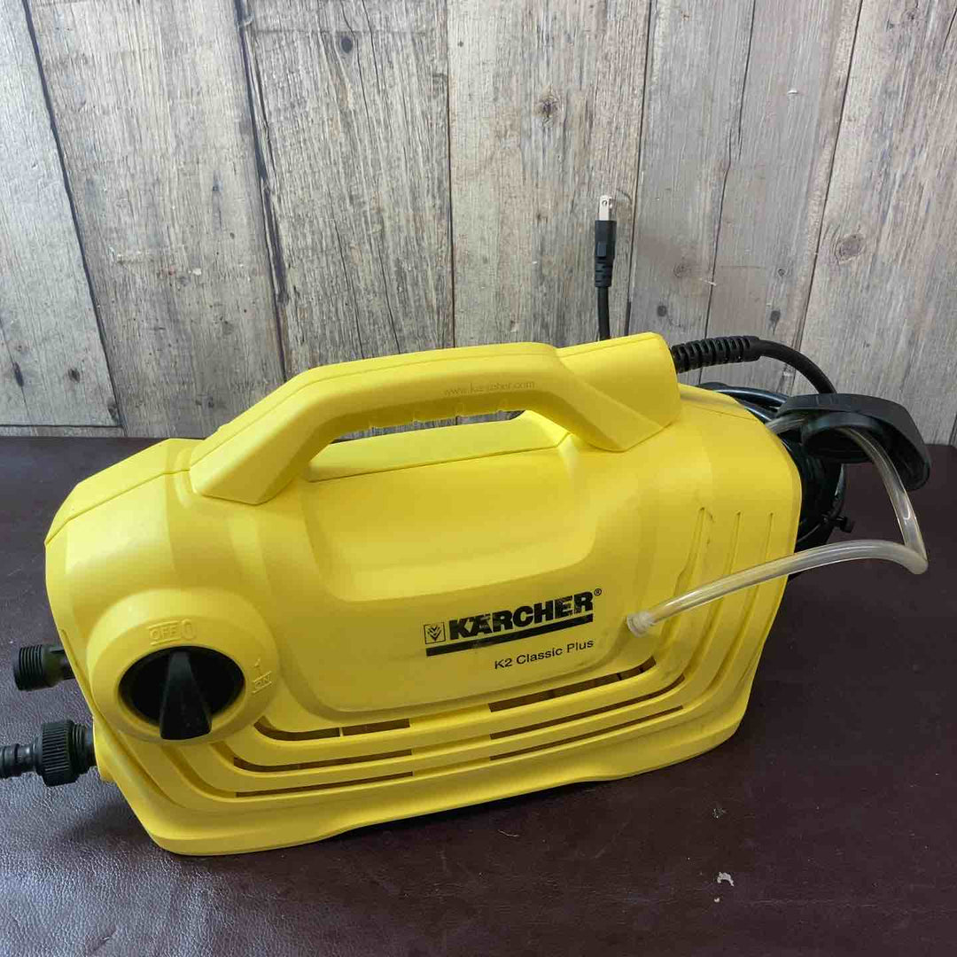 【中古品】KARCHER(ケルヒャー) 高圧洗浄器 【洗剤タンク付き ・ コンパクト】 K2クラシックプラス K2CP【東大和店】