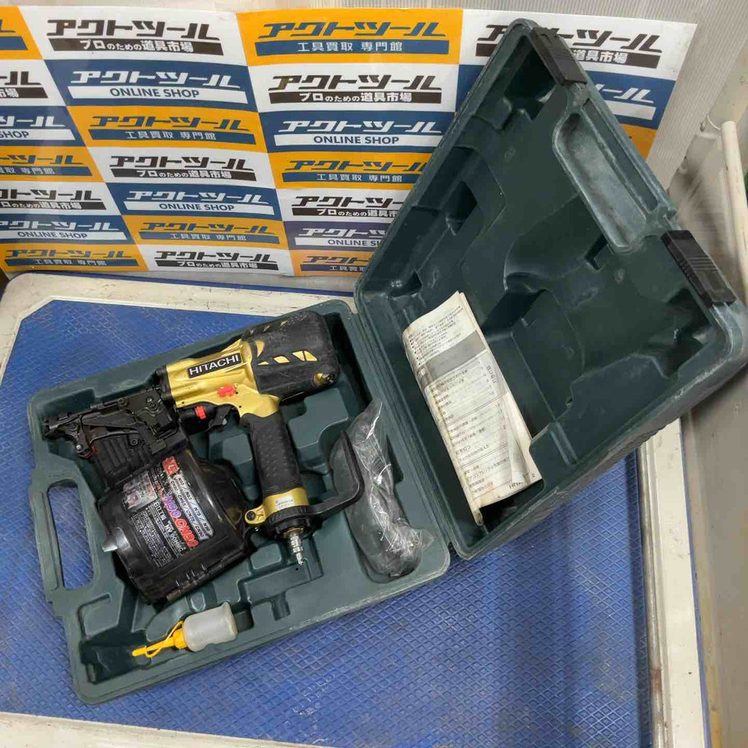 ★ハイコーキ(HIKOKI ※旧:日立工機) 高圧エア釘打ち機 NV90HMC【草加店】