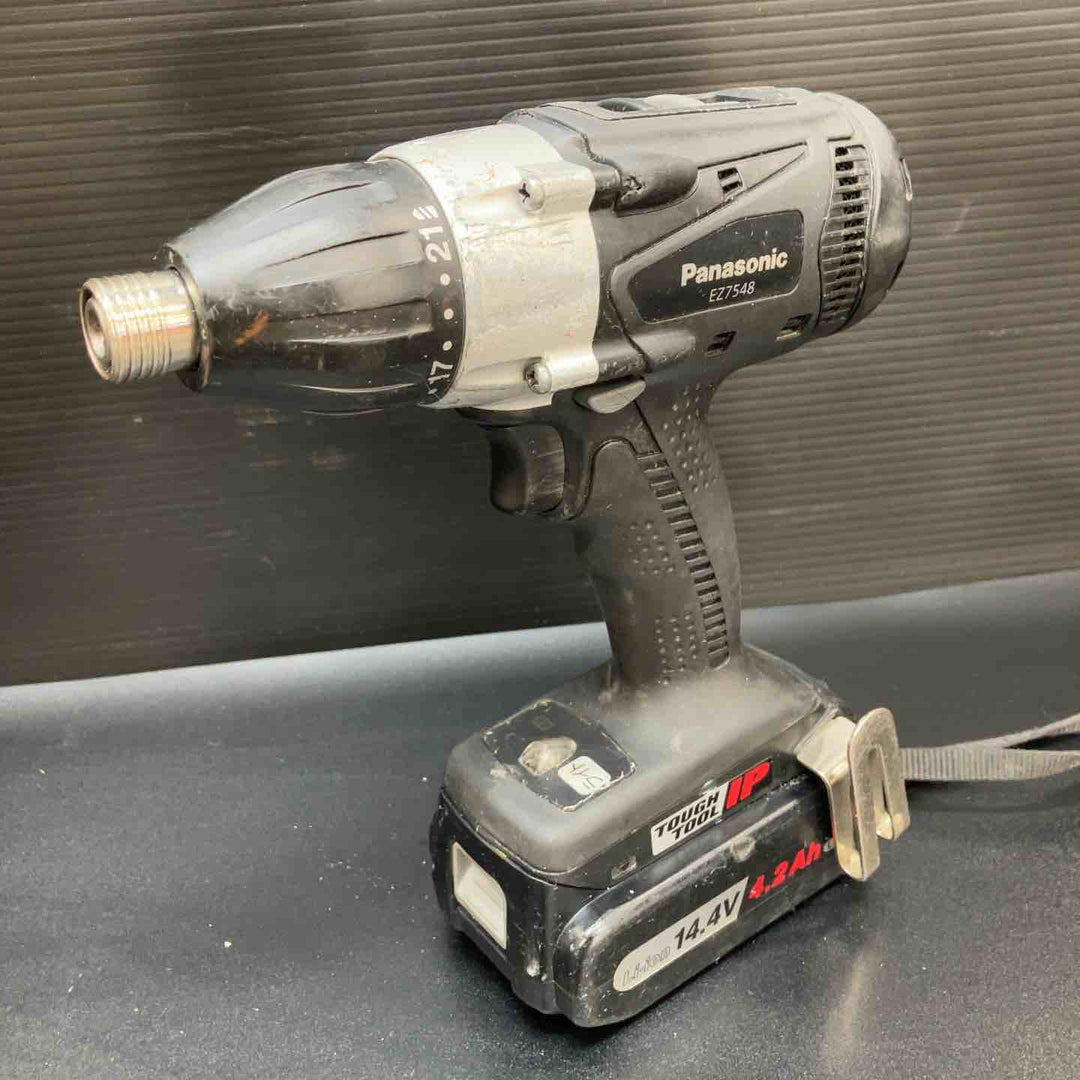★パナソニック(Panasonic) コードレスマルチインパクトドライバー EZ7548LS2S-H【川越店】