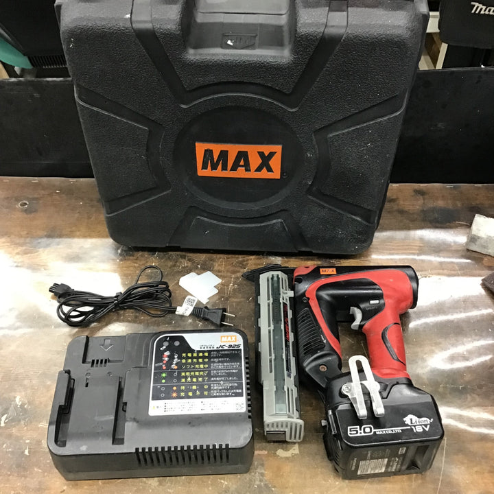 【中古品】★マックス(MAX)  コードレスフィニッシュネイラ TJ-35FN1-BC/50A 【戸田店】