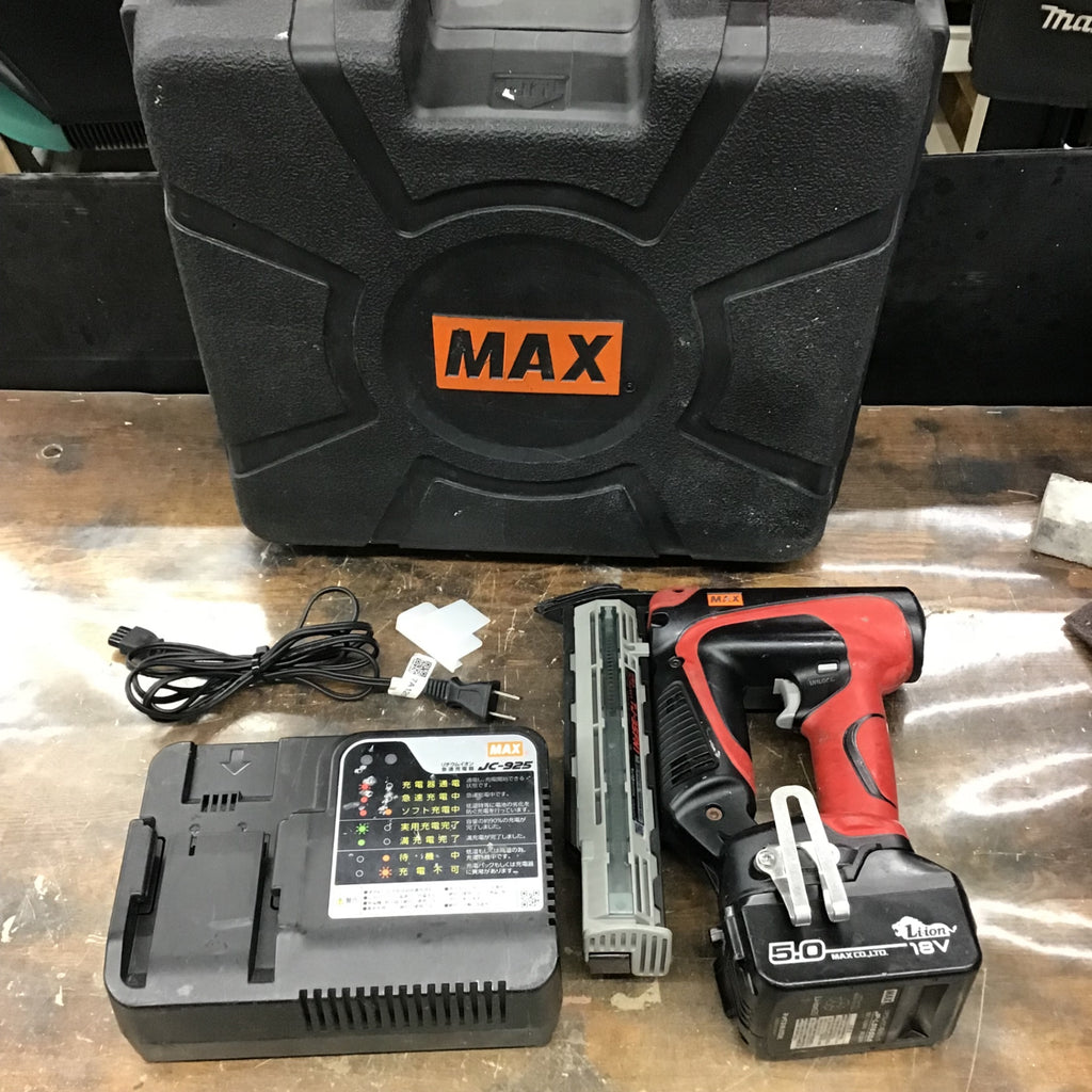 中古品◆MAX コードレスフィニッシュネイラ TJ-35FN3-BC/1850A◆C◆ITYNY8GGZWHW 中古品】 マックス/MAX コードレスフィニッシュネイラ・TJ-35FN3-BC