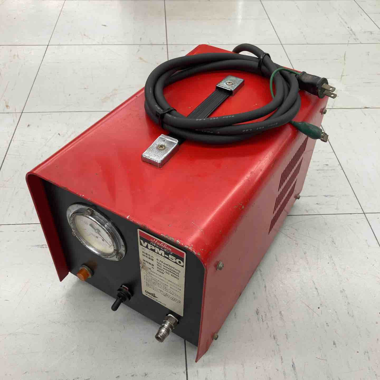 中古品】 コンセック/ハッケン バキュームポンプ・VPM-50V 【鴻巣店