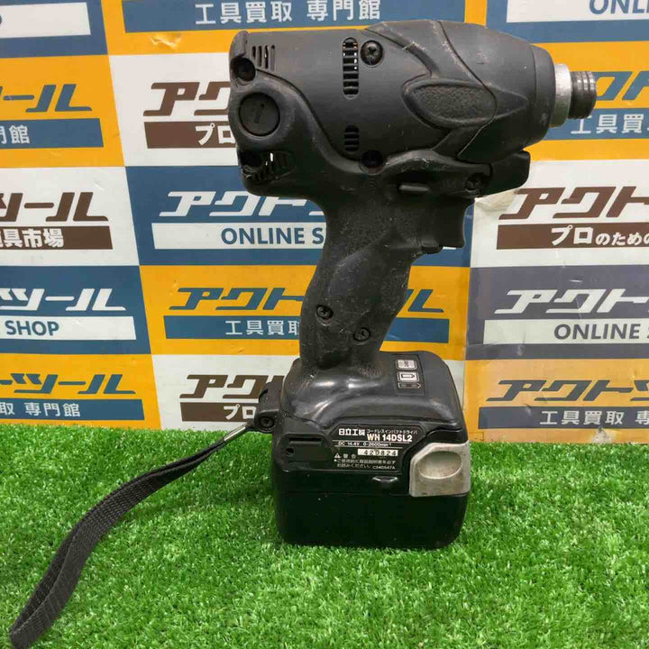 ★ハイコーキ(HIKOKI ※旧:日立工機) コードレスインパクトドライバー WH14DSL(2LSCK)(B)【草加店】
