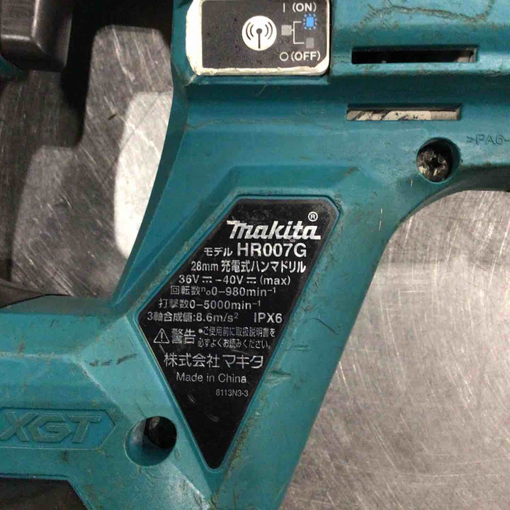 ★マキタ(makita) コードレスハンマドリル HR007GZK【川口店】