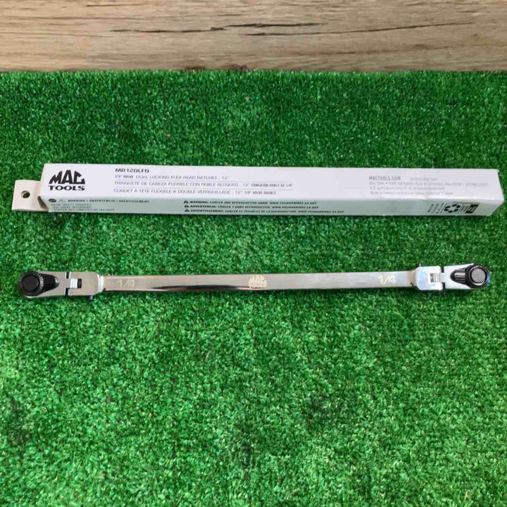 ◇MACTOOLS 1/4デュアルロッキングフレックスラチェット MR12DLFD【町田店】