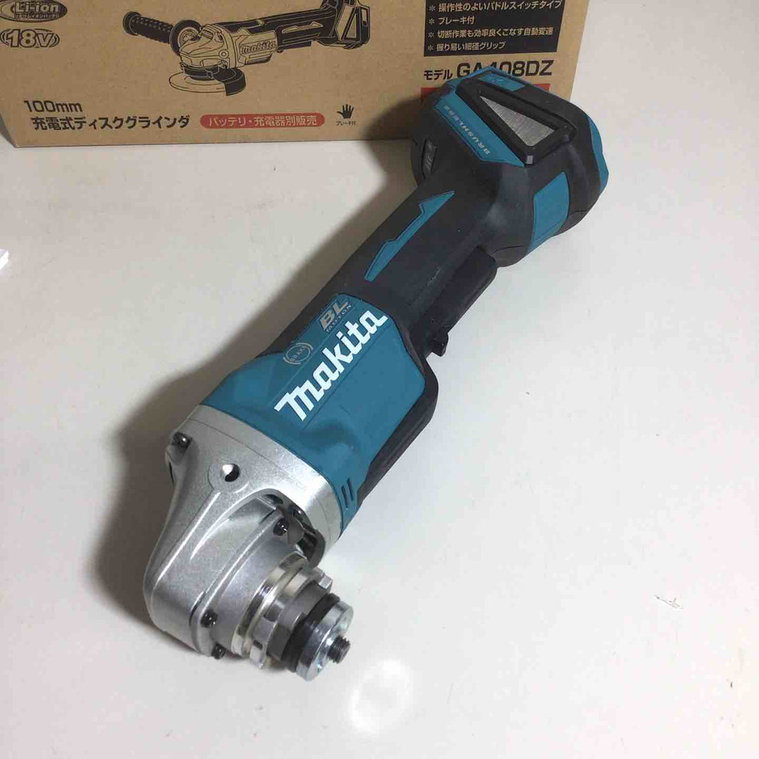 ★マキタ(makita) 100mmコードレスディスクグラインダ GA408DZ【戸田店】
