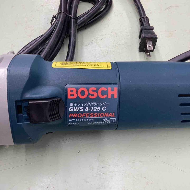 BOSCH 電子ディスクグラインダ GWS8-125【越谷店】