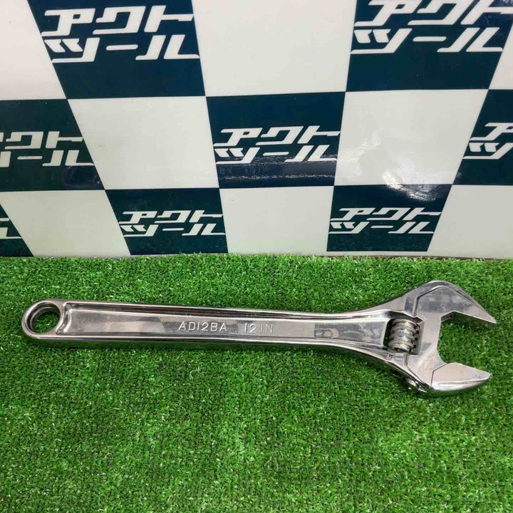 スナップオン(Snap-on) モンキーレンチ AD12BA 12IN【草加店】