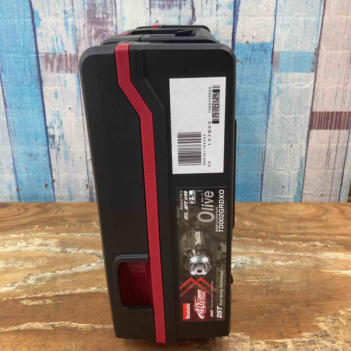 【未使用品】純正 マキタ(makita) コードレスインパクトドライバー TD002GRDXO 40V フルセット 展示品【柏店】