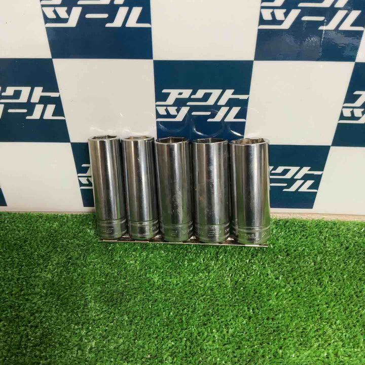 スナップオン(Snap-on) ディープソケット TSM18/19/21/22/24 5点セット【草加店】