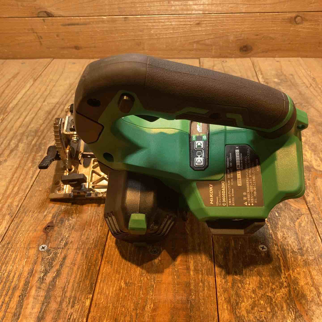 【中古品】ハイコーキ(HIKOKI ※旧:日立工機) コードレス丸のこ C3605DA(SK)(NN)【所沢店】