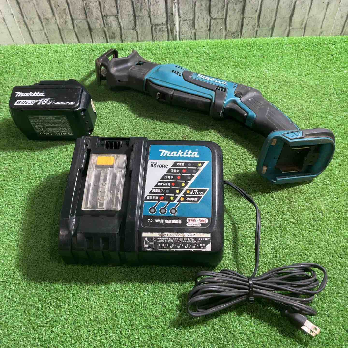 ★マキタ(makita) コードレスレシプロソー JR184DRF 動作確認済【川口店】 ☆マキタ(makita) コードレスレシプロソー JR184DRF 動作確認済【川口