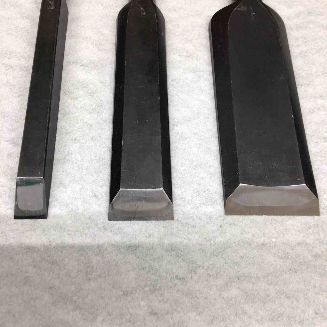 【中古・現状品】 國寿 銘 鑿 のみ ＊3本組 【鴻巣店】