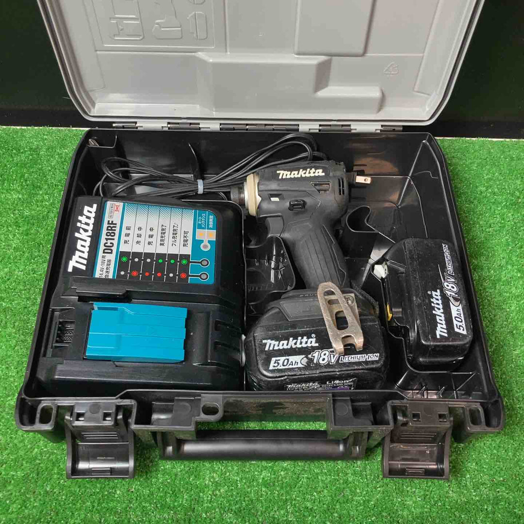 ★マキタ(makita) コードレスインパクトドライバー TD172DRGXB 5.0Ahバッテリー2個付き！【岩槻店】