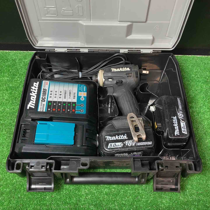 ★マキタ(makita) コードレスインパクトドライバー TD172DRGXB 5.0Ahバッテリー2個付き！【岩槻店】