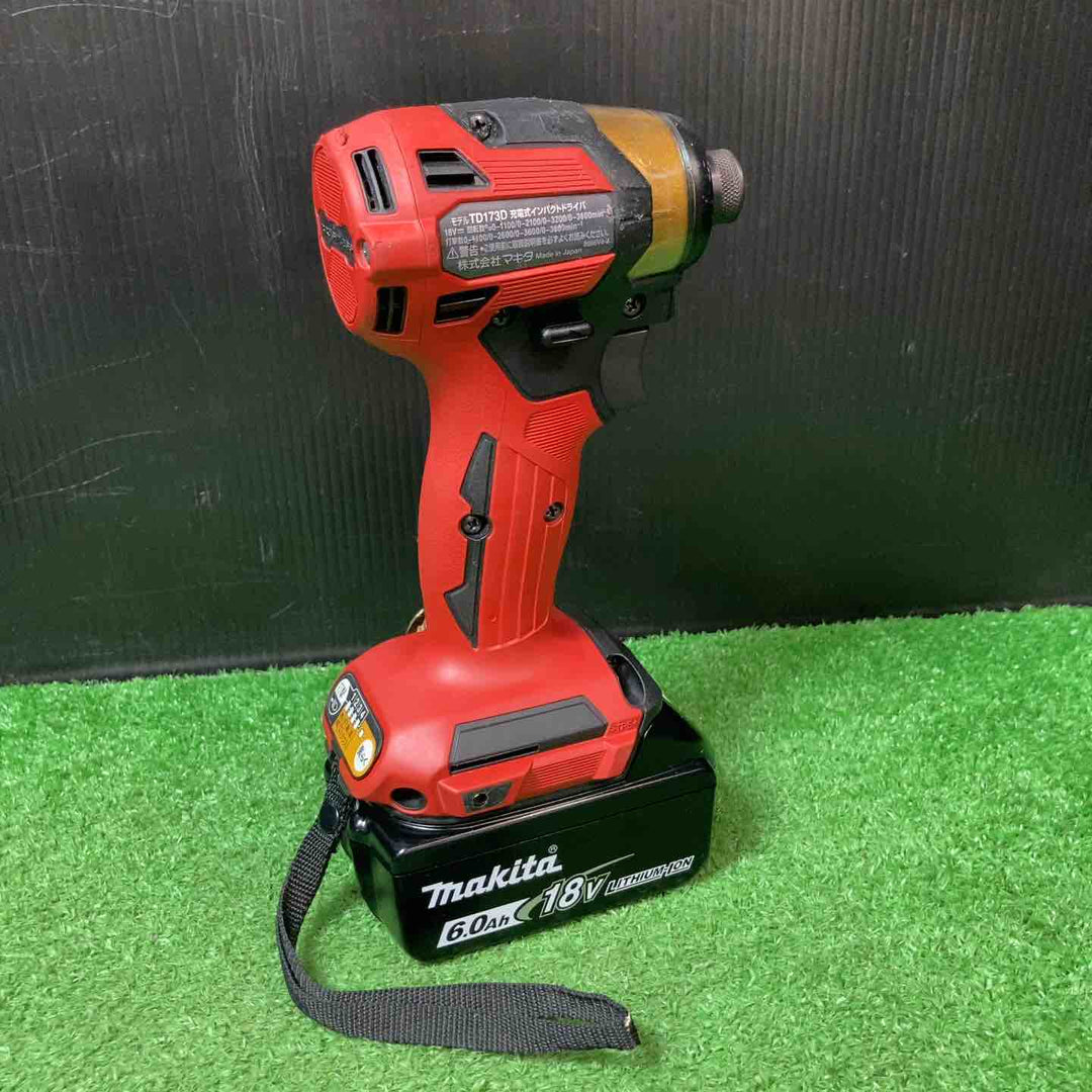 ★マキタ(makita) コードレスインパクトドライバー TD173DGXPR LXT20周年記念限定カラー プレミアムレッド【岩槻店】